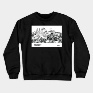 Akron - Ohio Crewneck Sweatshirt